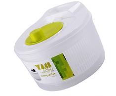 niyin204 Essoreuse à Salade, Séchoir à légumes Ménage Fruits Laveuse Sécheuse Manuelle Grande capacité Économie de Travail Rapide Nettoyage Rangement Outil de Cuisine kindhearted