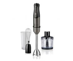 Black + Decker BXHBA1000E Mixeur Plongeant, Acier inoxidable, Noir