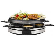 Tefal RE127812 Appareil à Raclette Déco Inox - 850W