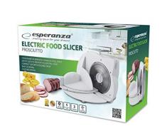 Esperanza Trancheuse pour pain, viande, fromage fruits et légumes avec sécurité 150 W