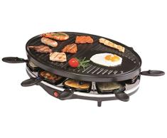Domo DO-9038G DO9038G APPAREIL A RACLETTE, 1200 W, Noir