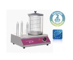 Appareil Hot Dog Professionnel - 3 Plots - 40 Saucisses - Sofraca -