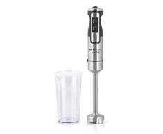 Orbegozo BT 2700 Mixeur à main, régulateur de vitesse et fonction turbo, acier inoxydable, 1000 W de puissance