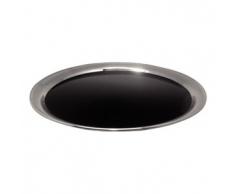 Plateau antidérapant 17 x 305 mm en acier inoxydable Plat de service