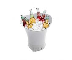 Seau à champagne lumineux enceinte bluetooth