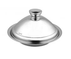 Mayerhoff Tajine en Acier Inoxydable Compatible Tous Feux Dont Induction (Diamètre : 26cm)