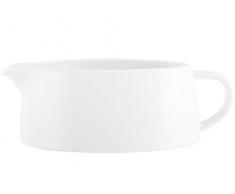 MIKASA vitrifiée Saucière, Porcelaine, Blanc