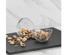 La-V Ramequins Derin en Verre - Taille Moyenne - 200 ML - Lot de 12