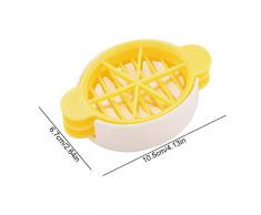 Découpe Oeuf 3 en 1 Coupe Œufs Combi Oeuf À La Coque Chopper Outil avec Trois Styles de Tranchage pour La Cuisine de Restaurant À Domicile