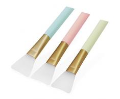 PsmGoods® - Pinceau pour masque facial - Soin de la peau - Accessoire de beauté - Silicone - Cosmétique - Pinceau pour masque à la boue - Accessoire de maquillage DIY