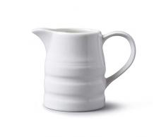 WM Bartleet & Sons, Porcelaine traditionnel Pot à lait, blanc, 284 ml