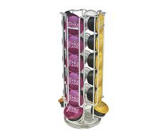 StormBrew Porte-capsules à café Dolce Gusto rotatif pour 24 capsules