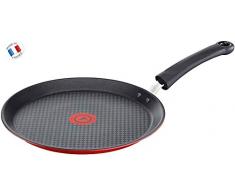 Tefal C6823802 Character Crépière Aluminium Rouge Surprise tous Feux dont Induction 25 cm