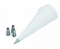 Lacor 68973 Poche à Décorer 30 cm + 4 Douilles Inox