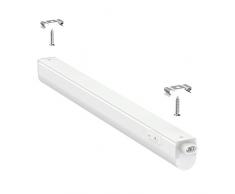 Luminaire LED tubulaire de parlat, blanc chaud (montage sous meubles, applique) T5, 5 Watt, A+, 290 Lm