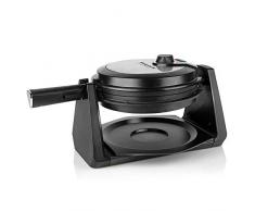 TAURUS, Gaufrier rotatif G594, 1000W, 4 gaufres, Noir & Inox, 1000 W