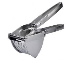 Presse-purée professionnel en acier inoxydable 29,5 x 8,8 cm, pour purées de pommes de terre, jus de fruits, légumes (ne convient pas pour les spätzle, la glace à spaghettis, etc.).
