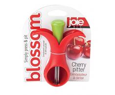 Joie 30455 Dénoyauteur Cerises, Plastique, Rouge/Vert, 11 x 8 x 3,5 cm