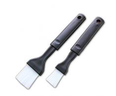 EQLEF Pinceaux pour Barbecue Pinceau à pâtisserie pour badigeonner lhuile-2 pièce