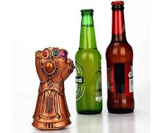 Thanos Décapsuleur de bière, Gant de Thanos Décapsuleur à main, Gant Infinity Décapsuleur Marvel The Avengers 4 : Décapsuleur de bière, vin