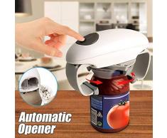 DDbrand Automatique Électrique Ouvre-Bocal Plastique Fonctionne à Piles Main Libre Canette Outil DOuverture Gadget de Cuisine