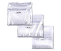 Schramm® 150 pièces Couverts en Plastique jetables 50 fourchettes, 50 Couteaux et 50 cuillères chacun, 150 pièces Couverts en Plastique Fourchette, Couteau, cuillère 150 pièces