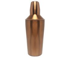MGE - Shaker Cocktail Professionnel - Acier Inoxydable - 750 ML - Cuivre/Or Rose
