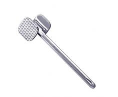 Marteau à Viande Attendrisseur(moyen), Ninonly Home Maillet Batteur Artisanat de cuisine pour Poulet/boeuf/porc/écrous