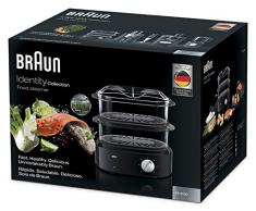 Braun FS5100BK Cuiseur Vapeur Electrique Noir Gloss 33 x 31 x 19,5 cm