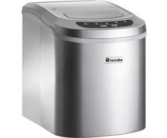 TecTake Machine à glaçons Appareil de préparation de Glace - diverses Couleurs au Choix - (Argent | no. 400474)