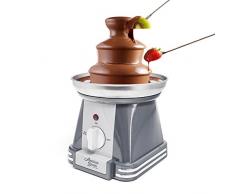 Balvi Fontaine Chocolat American Dream Couleur Gris Cascade de Fonction ou Dispositif de Chauffage Unique Compact, Facile à Nettoyer Plastique