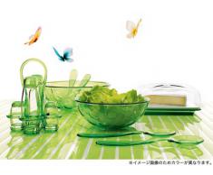 Guzzini, Cloche Ã Fromage CarrÃ©e Gocce, 25,5 x 25,5 x h11,5 cm