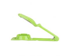 Yosoo Trancheuse à œufs Champignon Cuisine Trancheuse Manuel Pomme de Terre Cutter Citron Fruit à Salade Banane Porte Tomate Coupe Fraise Avocat ( Couleur : Vert )