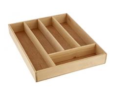 Premier Housewares - Range-Couverts - 5 Compartiments - Bois de Bouleau (Import Grande Bretagne)