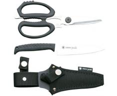 Snow Peak-Ciseaux de cuisine-Noir