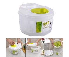 ZREAL - Essoreuse à salade, légumes, fruits grande capacité en plastique