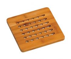KESPER 58741 Dessous de Plat 19x19cm en Bambou, Bamboo, Nature, 15 cm
