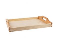 Plateau en bois 30 x 20 x 5 cm