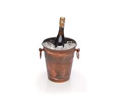 BarCraft Seau Ã vin et champagne en acier inoxydable 21 x 20,5 x 21 cm