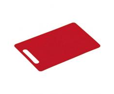 Kesper 2051555 Planche à Découper en Plastique Rouge 24 x 15 x 0.5 cm