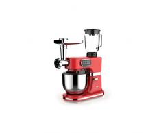 CONTINENTAL EDISON Robot pâtissier multifonctions - 1000 W - Rouge