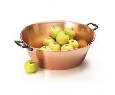 NATURE & SAVEURS Bassine à confiture 38 cm anses fonte