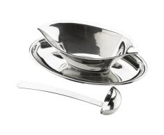 Lacor 62424 Saucière sur Plateau avec Cuillère en Inox