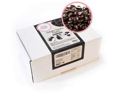 Sweet Wishes 900g Pepites de Chocolat Noir - Entier Belge pour Fondue et Cookies - Délice Fondant Régal pour Fontaine de Chocolat et Kits de Fondue