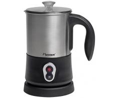 Bestron DSB3088 Mousseur de Lait sans Fil Inox