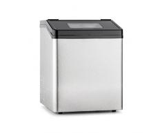Klarstein Powericer ECO 3 Machine à glaçons de 450W (réservoir de 3kg, max. 30kg/jour, 2 tailles de glaçons) - acier inox
