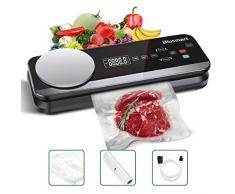Machine Sous Vide Blusmart 80Kpa Automatique Appareil de Mise Sous Vide Alimentaire avec balance de cuisine & écran LCD, Machine de Scellage à Cuisine Sous Vide pour la conservation des aliments