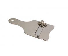 Ã Paderno Monde Cuisine Truffle trancheuse, EN ACIER INOXYDABLE