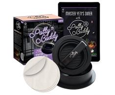 NOUVEAUTE! Presse à hamburger de luxe 60 papiers antiadhesifs GRATUITS pour Hamburger & eBook de recettes, presse à Hamburger de luxe Tout en Un, Presse à burger & steak haché, kit presse à hamburger