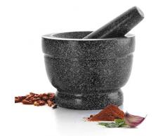 Lacor 60516 Mortier avec Pilon Granite diamètre 16 cm et hauteur 12cm